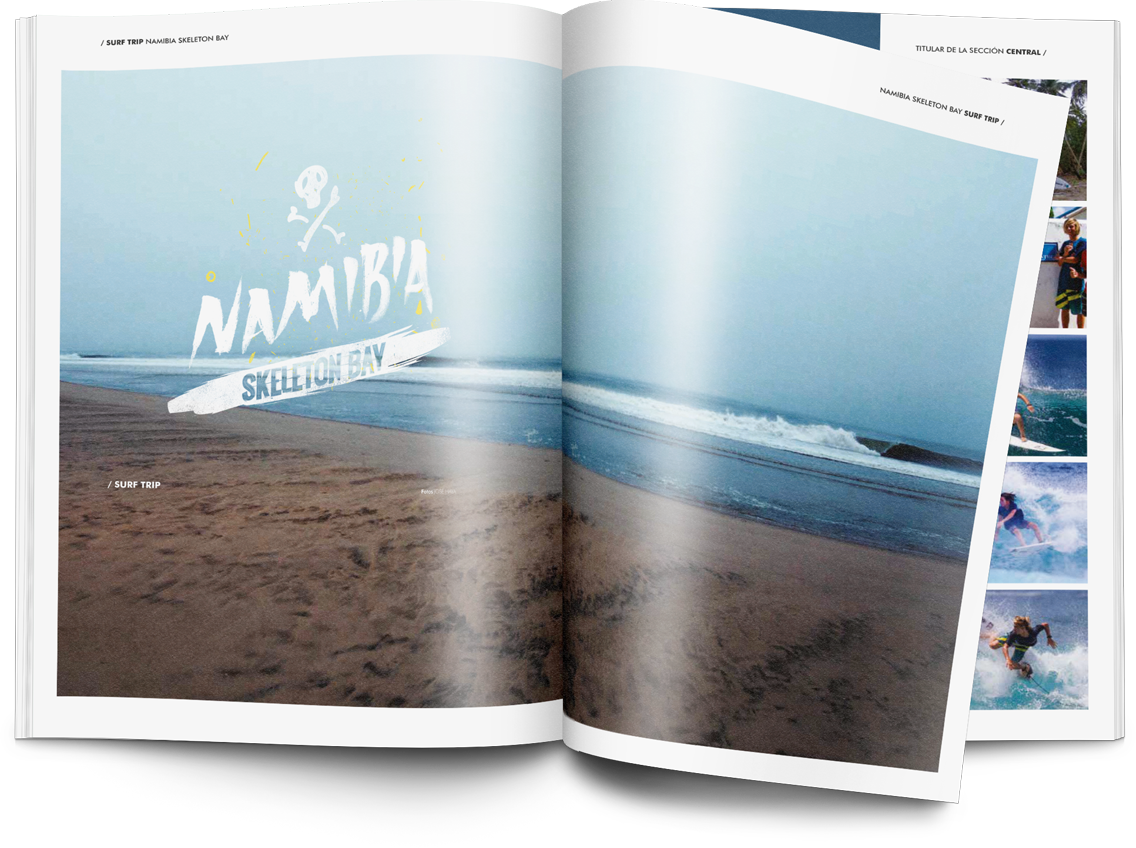 diseño editorial interior de revista surfing spain magazine freelance alicante comparativas