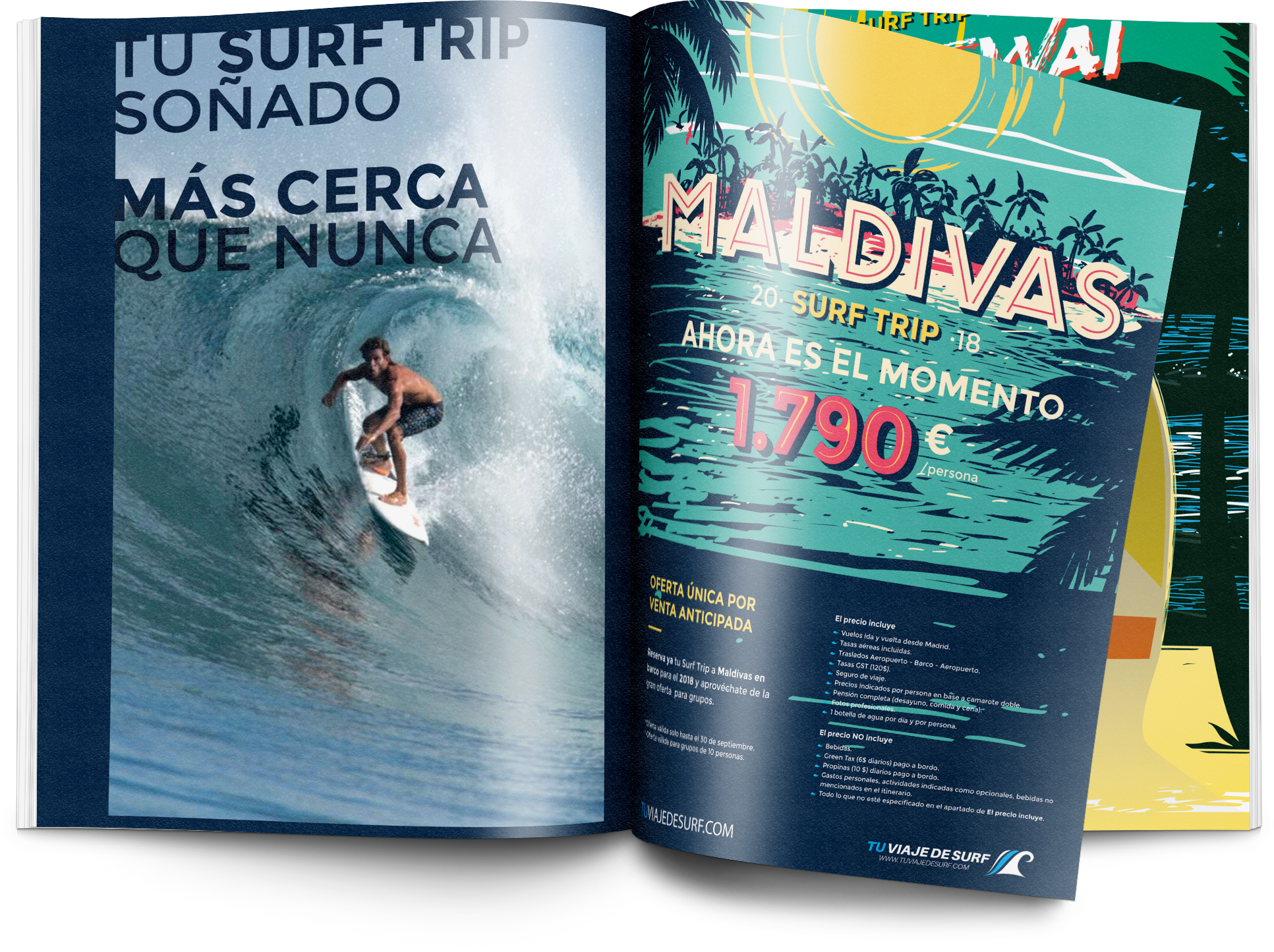 diseño gráfico freelance y diseño de publicidad y camisetas tu viaje de surf