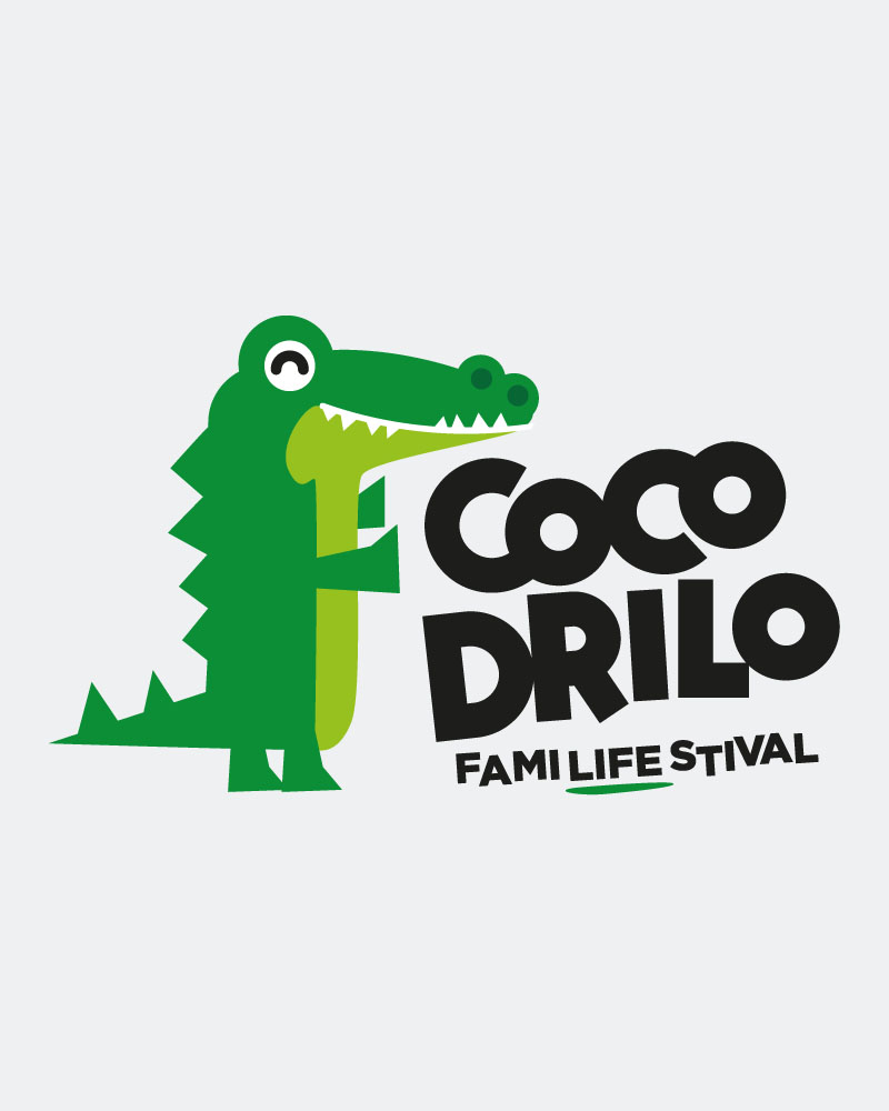 diseño de logotipo alicante cocodrilo festival diseñador grafico y web freelance alicante